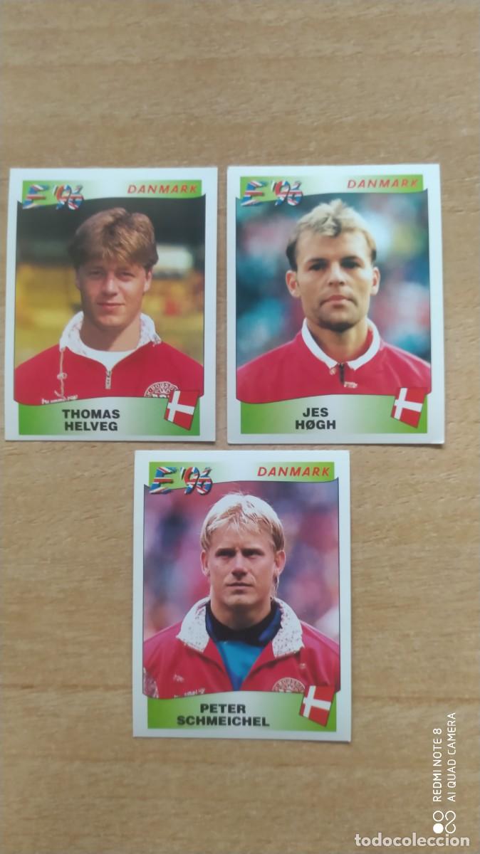 Cromos de Futebol: DINAMARCA 278 THOMAS HELVEG EURO 96 EUROCOPA 1996 PANINI - C7