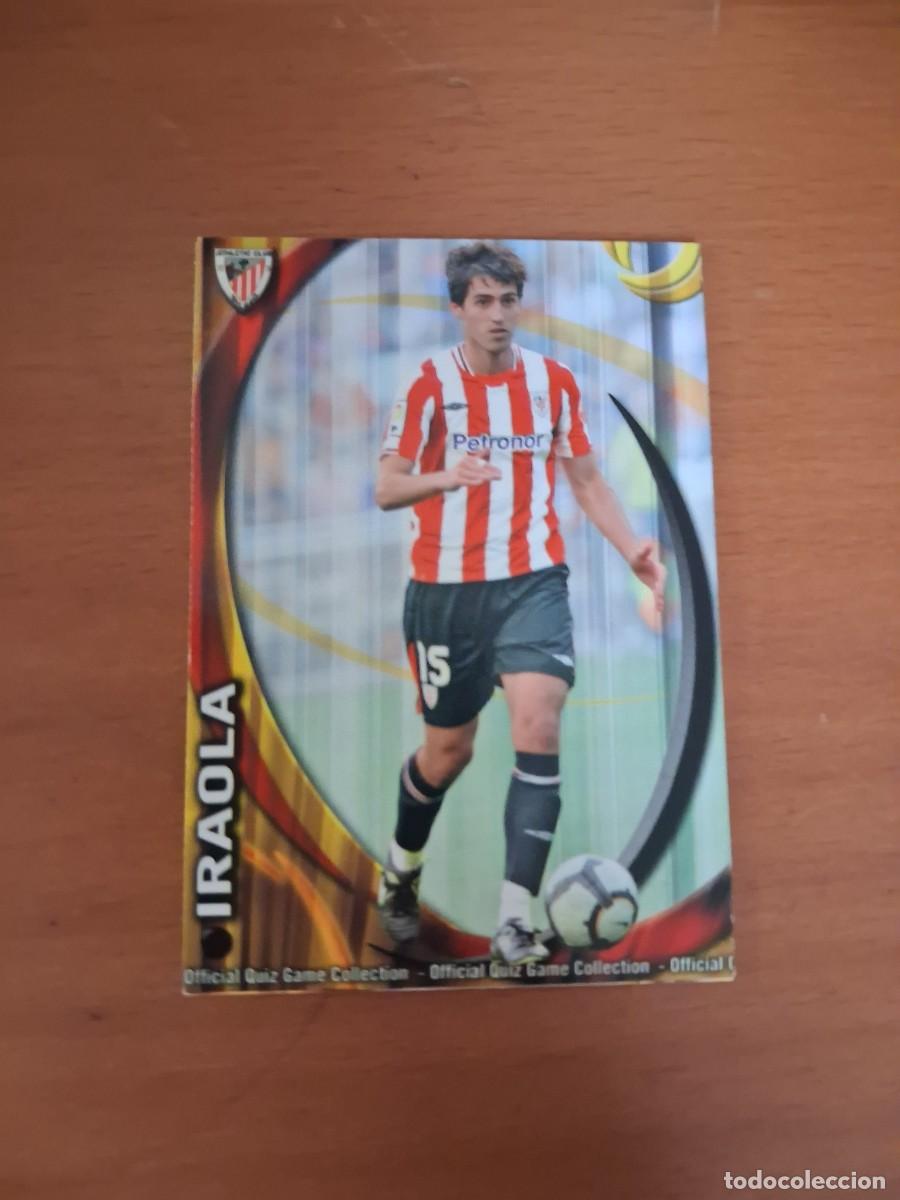 Cromos de Futebol: Mundicromo Official Quiz Game Collection 2010 2011 Athletic Club 195 Iraola
