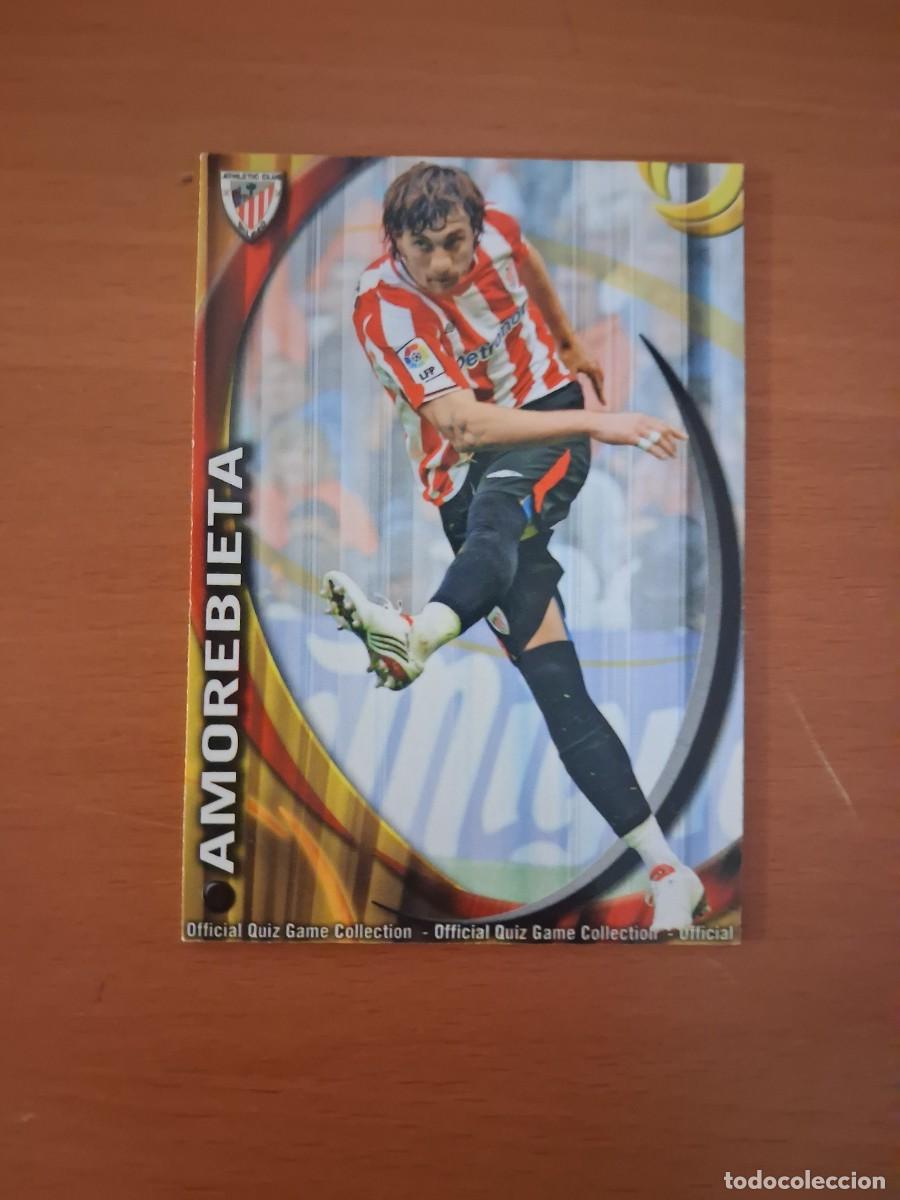 Cromos de Futebol: Mundicromo Official Quiz Game Collection 2010 2011 Athletic Club 197 Amorebieta
