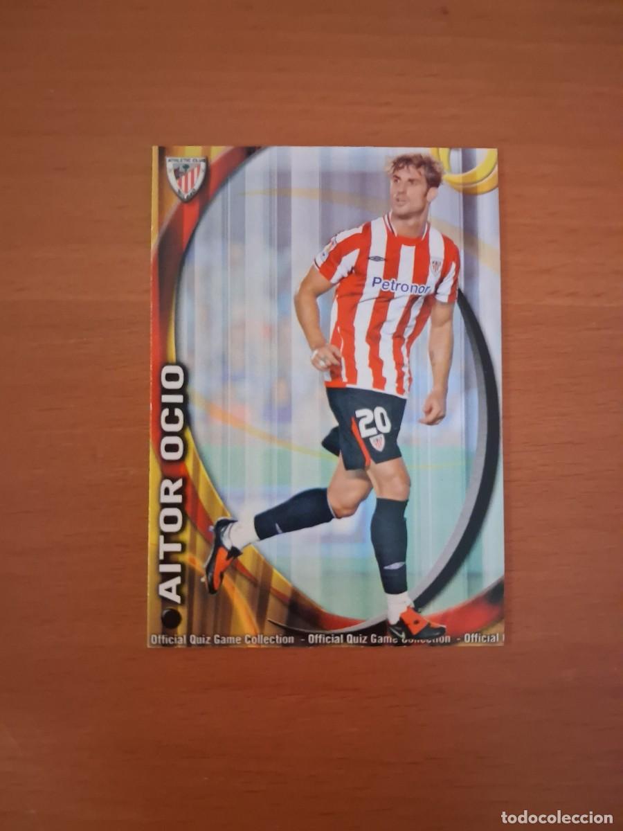 Football Stickers: Mundicromo Official Quiz Game Collection 2010 2011 Athletic Club 198 Aitor Ocio