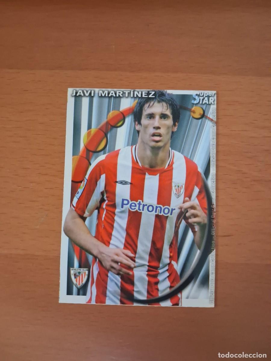 Football Stickers: Mundicromo Official Quiz Game Collection 2010 2011 Athletic Club 213 Javi Martinez Superstar