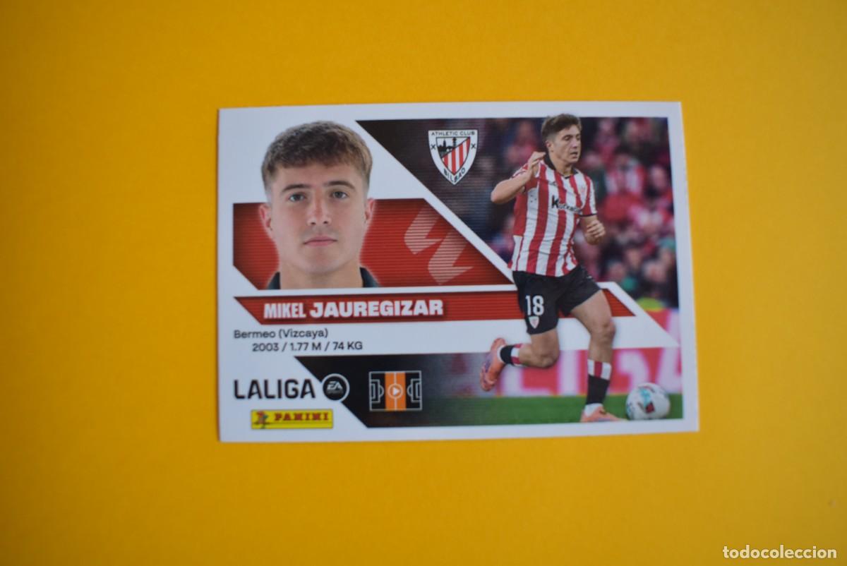Cromos de f&uacute;tbol: Cromo Liga 2026 2027. 26 27. Jaureguizar. Athletic Club. N. &ordm; 10. Colecciones ESTE. Panini