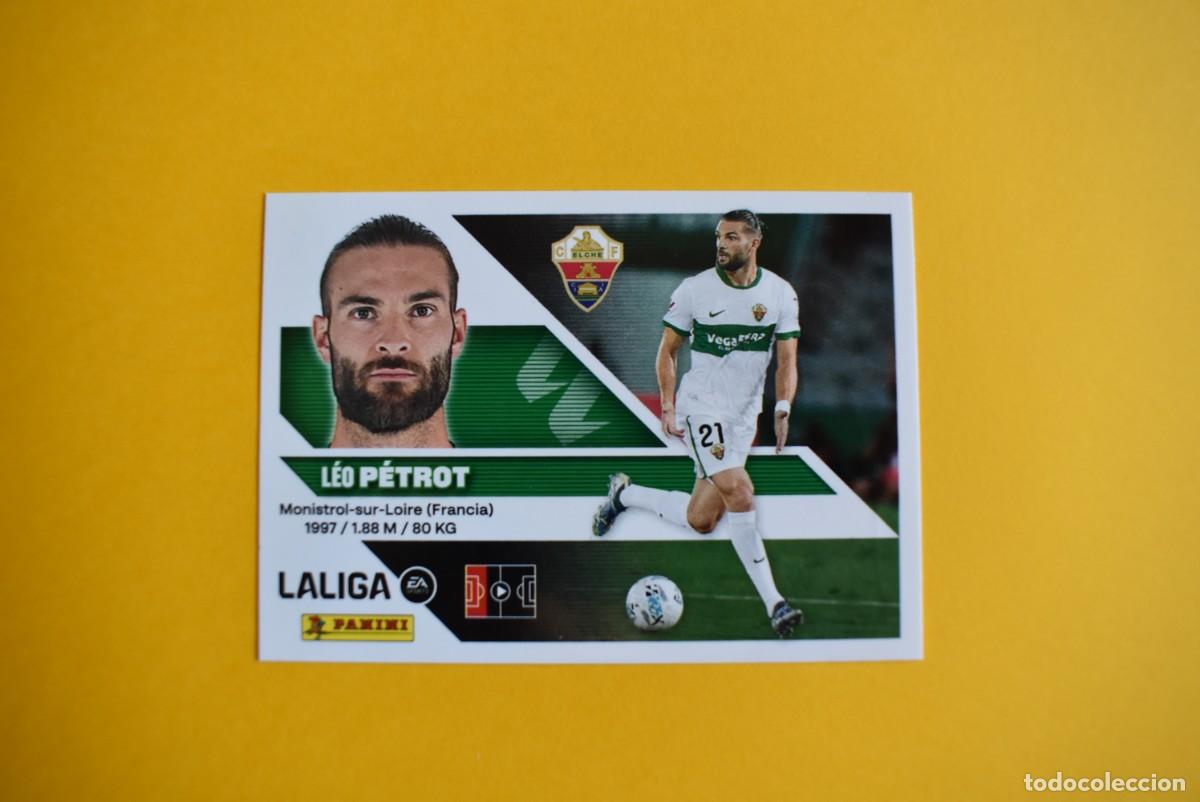 Fu&szlig;ball-Sticker: Cromo Liga 2026 2027. 26 27. P&eacute;trot. Elche. N. &ordm; 5. Colecciones ESTE. Panini