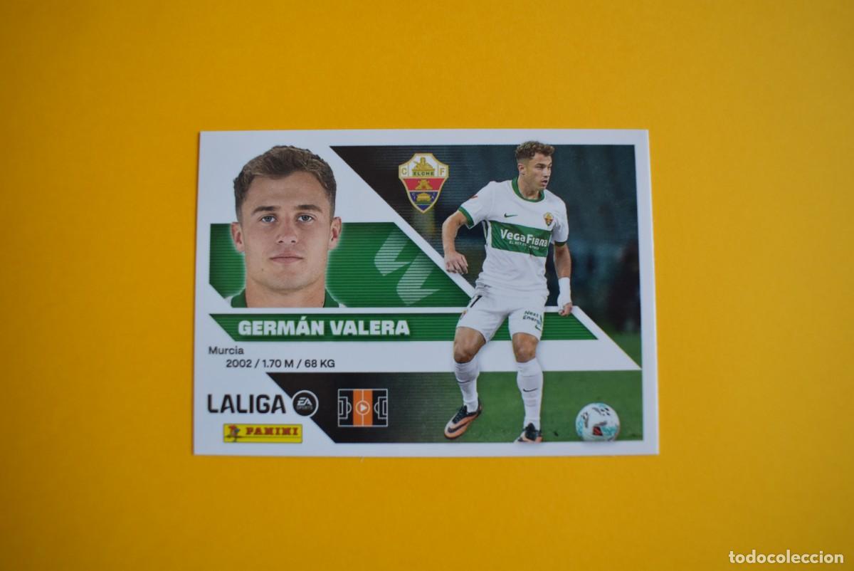 Fu&szlig;ball-Sticker: Cromo Liga 2026 2027. 26 27. Germ&aacute;n Valera. Elche. N. &ordm; 10. Colecciones ESTE. Panini