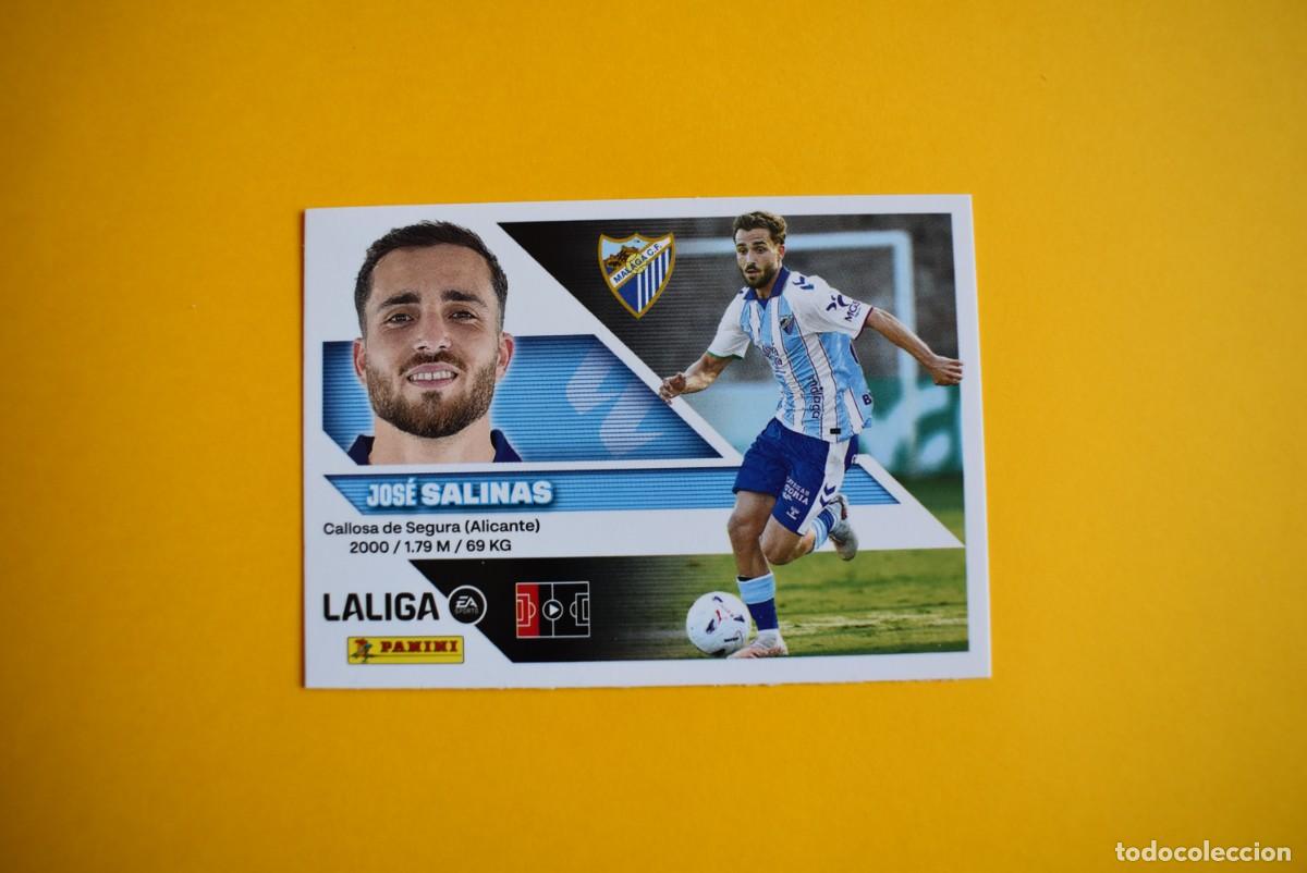 Cromos de f&uacute;tbol: Cromo Liga 2026 2027. 26 27. Salinas. M&aacute;laga. N. &ordm; 10. Colecciones ESTE. Panini