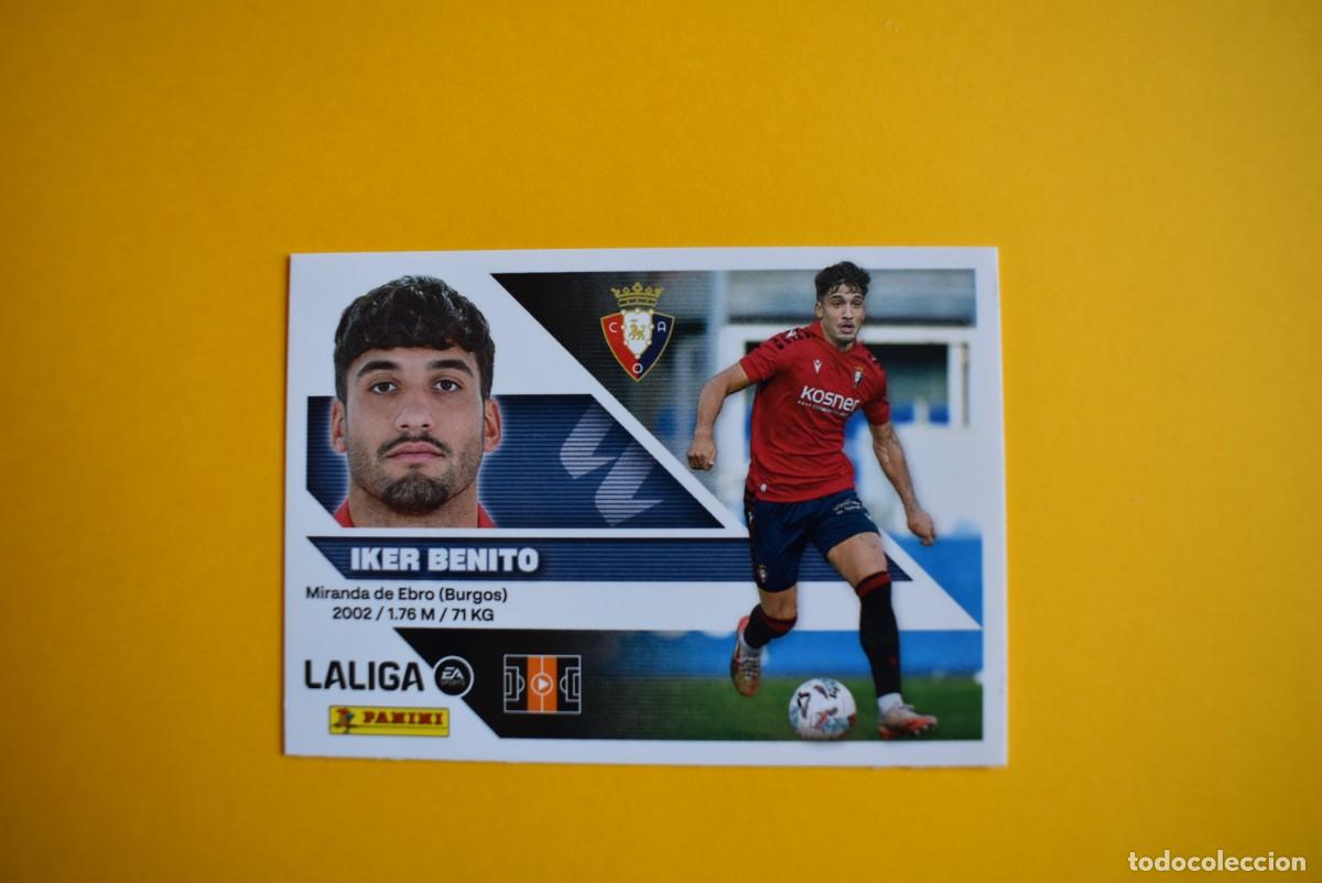 Cromos de f&uacute;tbol: Cromo Liga 2026 2027. 26 27. Iker Benito. Osasuna. N. &ordm; 16. Colecciones ESTE. Panini