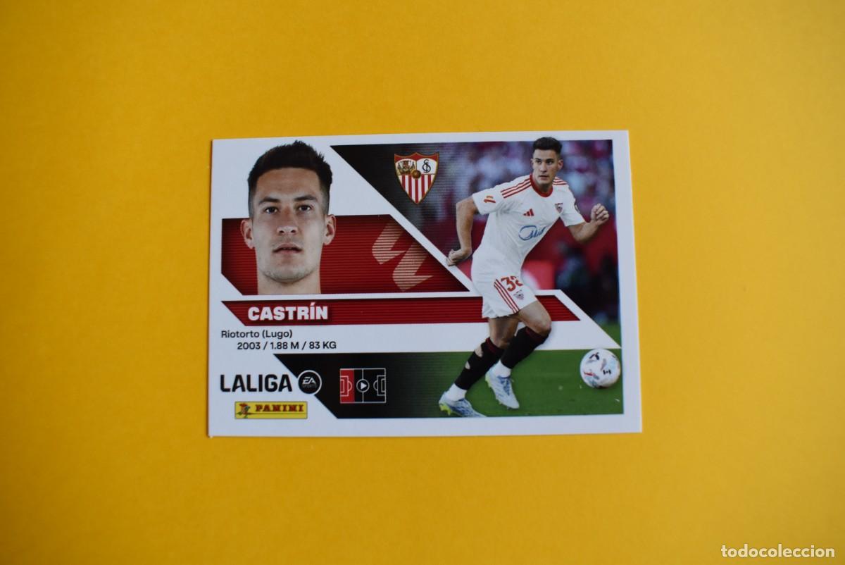 Football Stickers: Cromo Liga 2026 2027. 26 27. Castr&iacute;n. Sevilla. N. &ordm; 9A. Colecciones ESTE. Panini