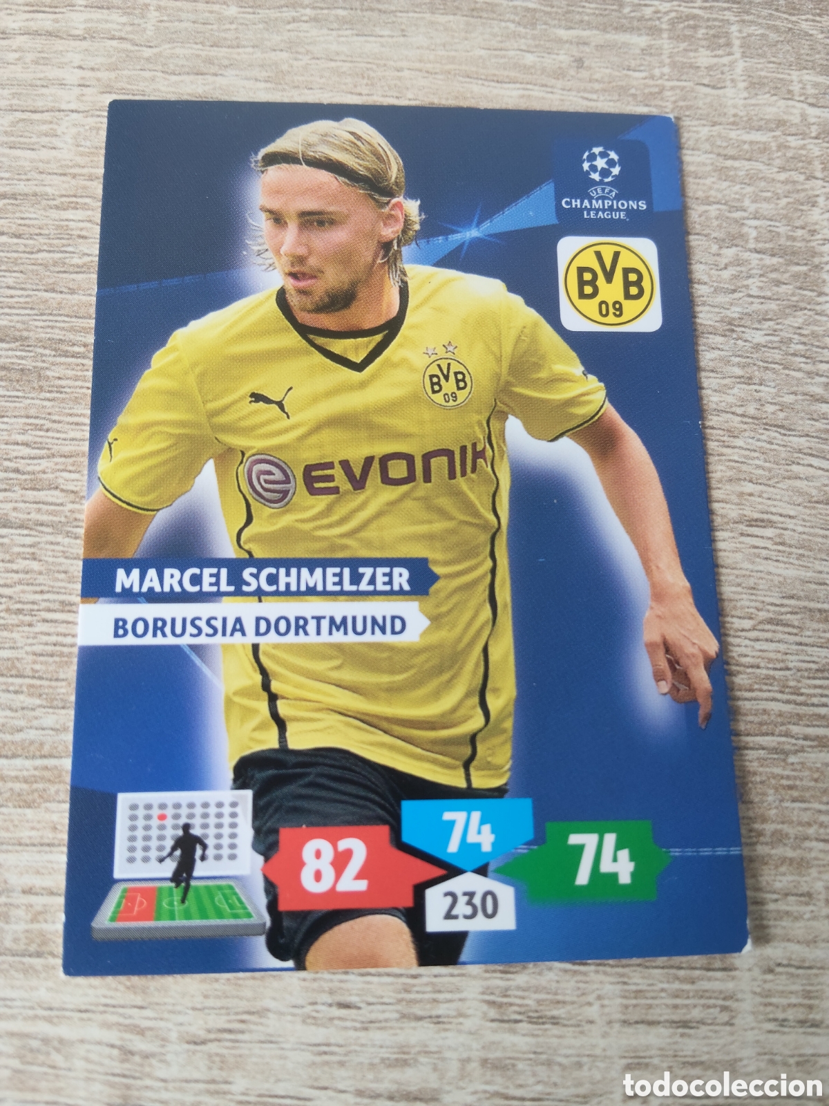 Figurine di Calcio: Panini Adrenalyn champions league 2013 2014 13 14 Marcel Schmelzer Borussia Dortmund
