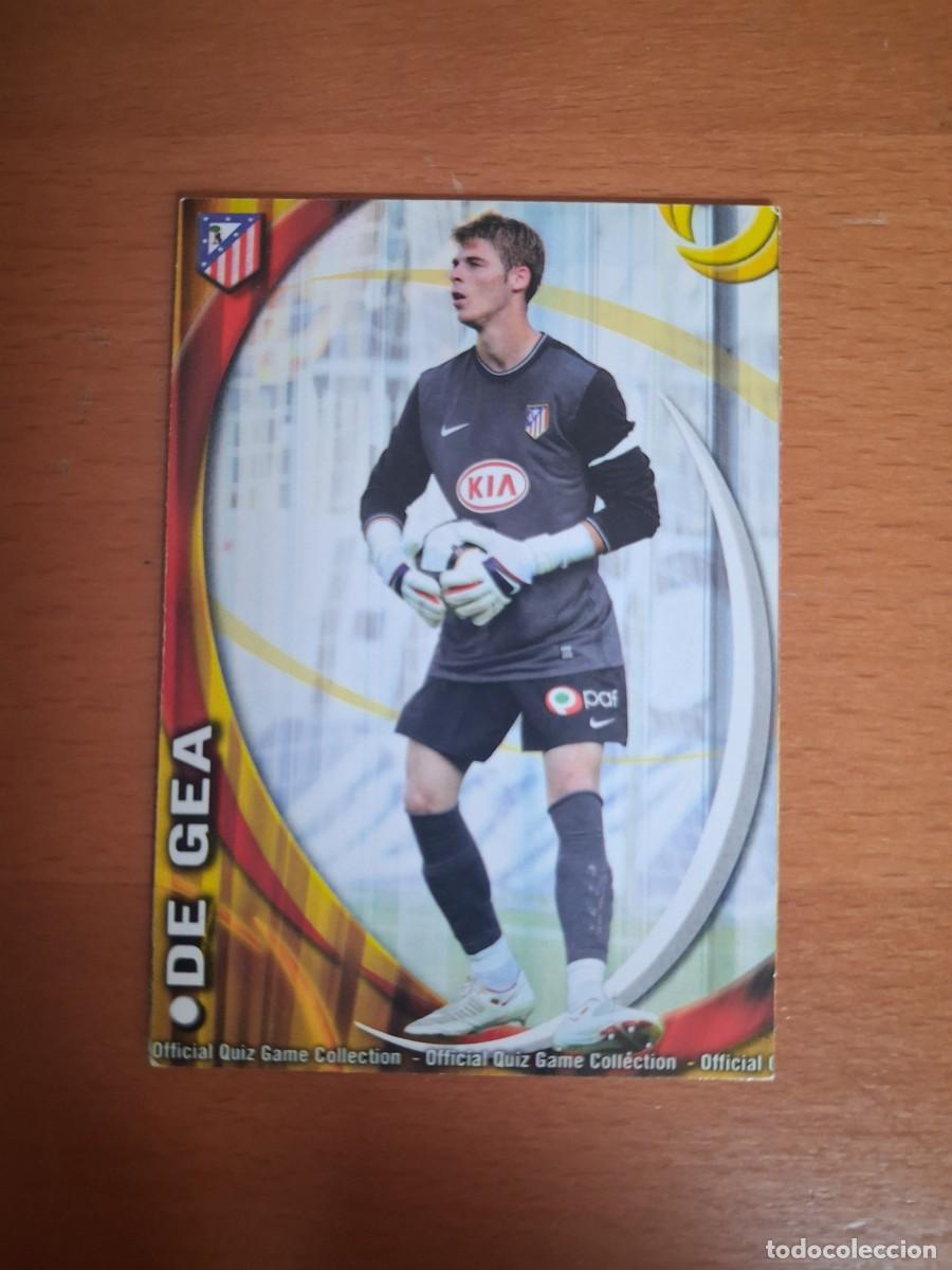 Figurine di Calcio: Mundicromo Official Quiz Game Collection 2010 2011 Atletico de Madrid 220 De Gea