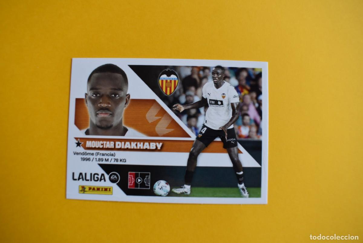 Figurine di Calcio: Cromo Liga 2026 2027. 26 27. Diakhaby. Valencia. N. &ordm; 8A. Colecciones ESTE. Panini