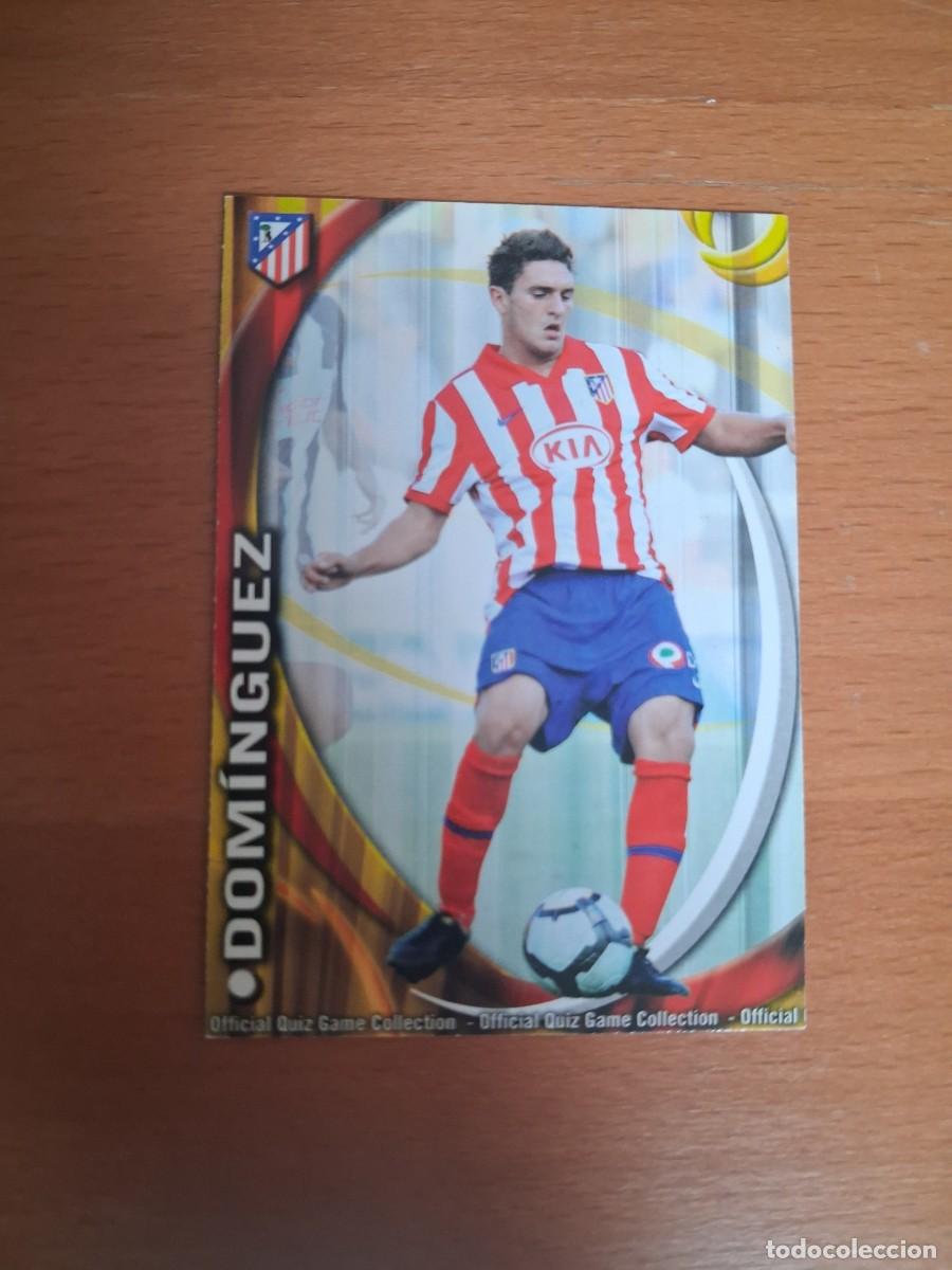 Cartes &agrave; collectionner de Football: Mundicromo Official Quiz Game Collection 2010 2011 Atletico de Madrid 227 Dominguez Error Coke