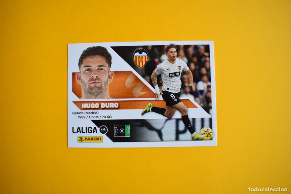 Cartes &agrave; collectionner de Football: Cromo Liga 2026 2027. 26 27. Hugo Duro. Valencia. N. &ordm; 17. Colecciones ESTE. Panini