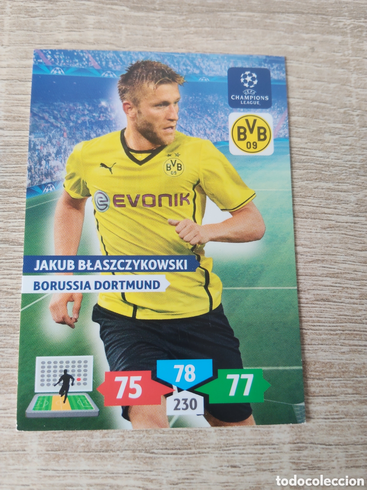 Football Stickers: Panini Adrenalyn champions league 2023 2014 13 14 Jakub Blaszczykowski Borussia Dortmund
