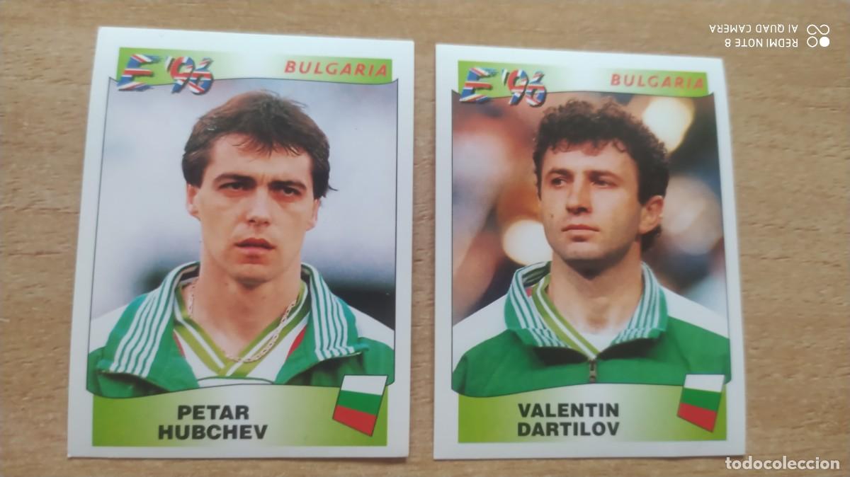 Football Stickers: BULGARIA 140 VALENTIN DARTILOV 96 EUROCOPA 1996 PANINI - C7