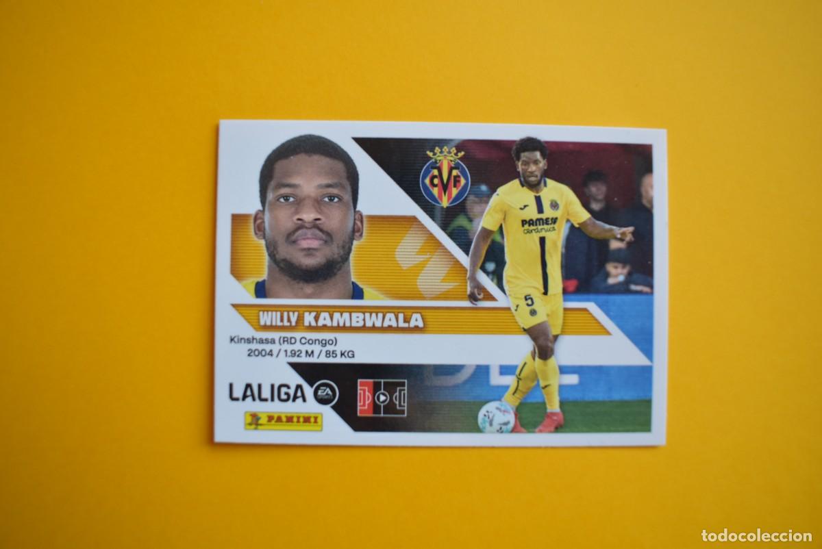 Football Stickers: Cromo Liga 2026 2027. 26 27. Kambwala. Villarreal. N. &ordm; 8A. Colecciones ESTE. Panini