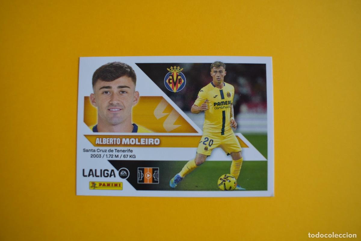 Cromos de f&uacute;tbol: Cromo Liga 2026 2027. 26 27. Moleiro. Villarreal. N. &ordm; 14. Colecciones ESTE. Panini