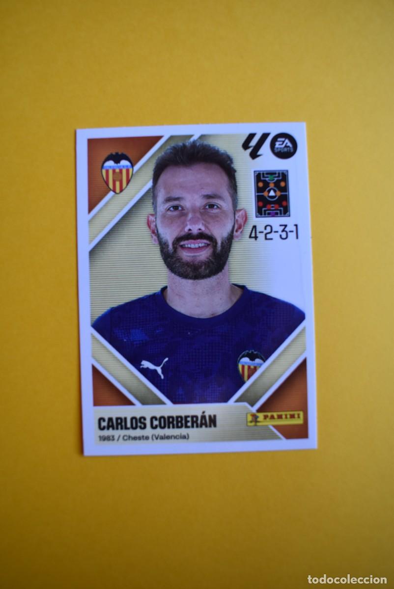 Cromos de f&uacute;tbol: Cromo Liga 2026 2027. 26 27. Carlos Corber&aacute;n. Valencia. N. &ordm; 2. Colecciones ESTE. Panini
