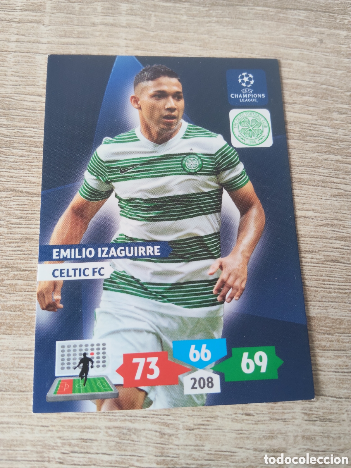 Cromos de f&uacute;tbol: Panini Adrenalyn champions league 2013 2014 13 14 Emilio Izaguirre Celtic