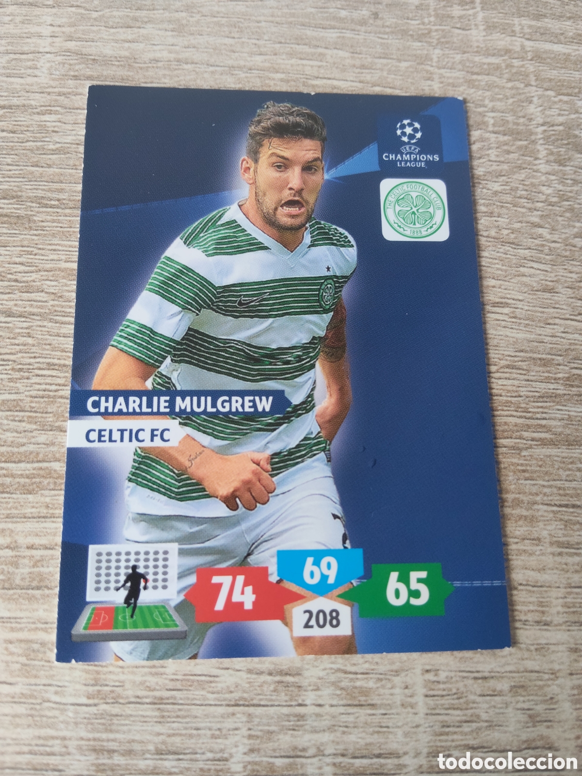 Cromos de f&uacute;tbol: Panini Adrenalyn champions league 2013 2014 13 14 Charlie Mulgrew Celtic