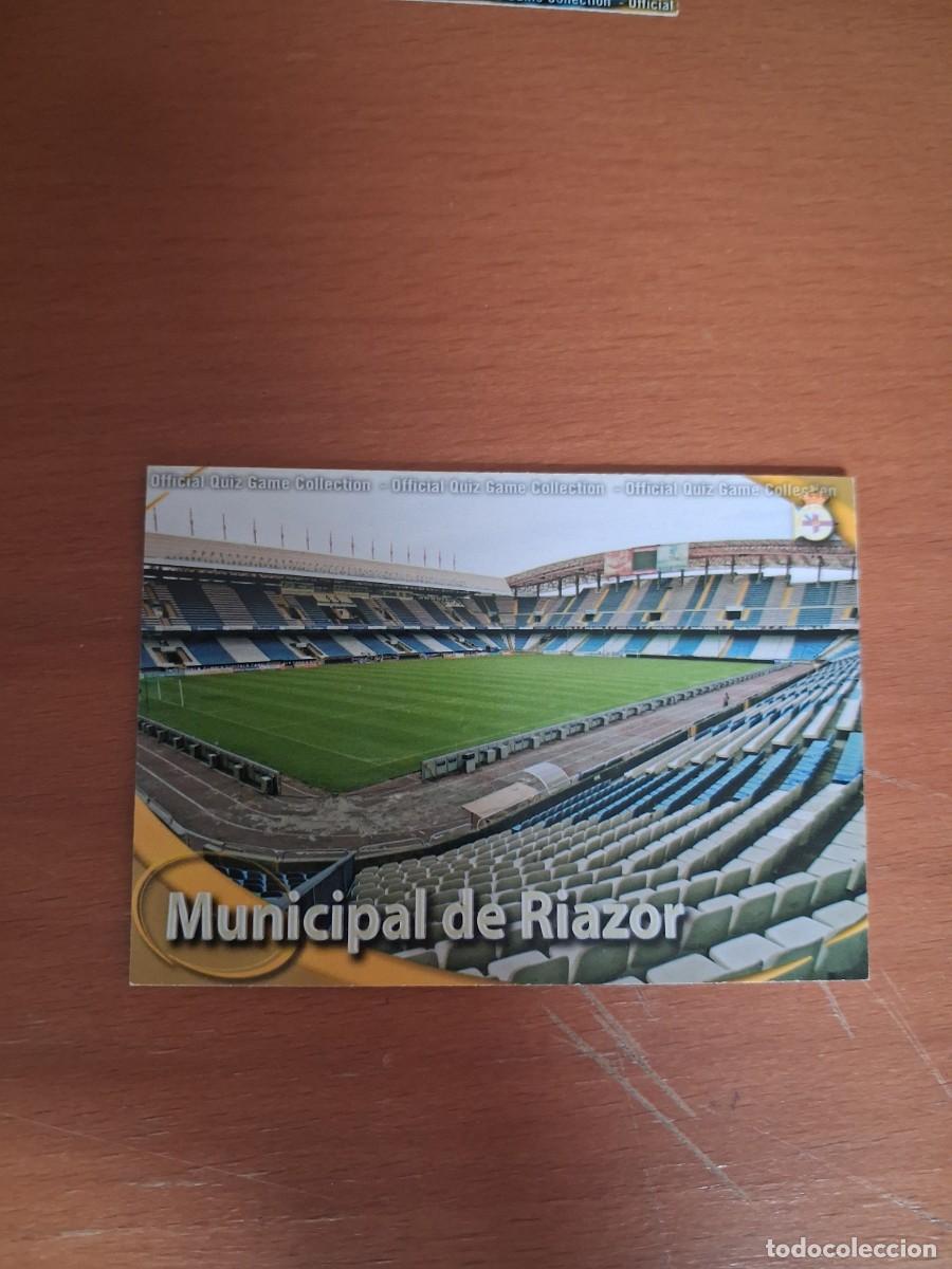 Cromos de f&uacute;tbol: Mundicromo Official Quiz Game Collection 2010 2011 RC Deportivo 245 Municipal de Riazor Estadio