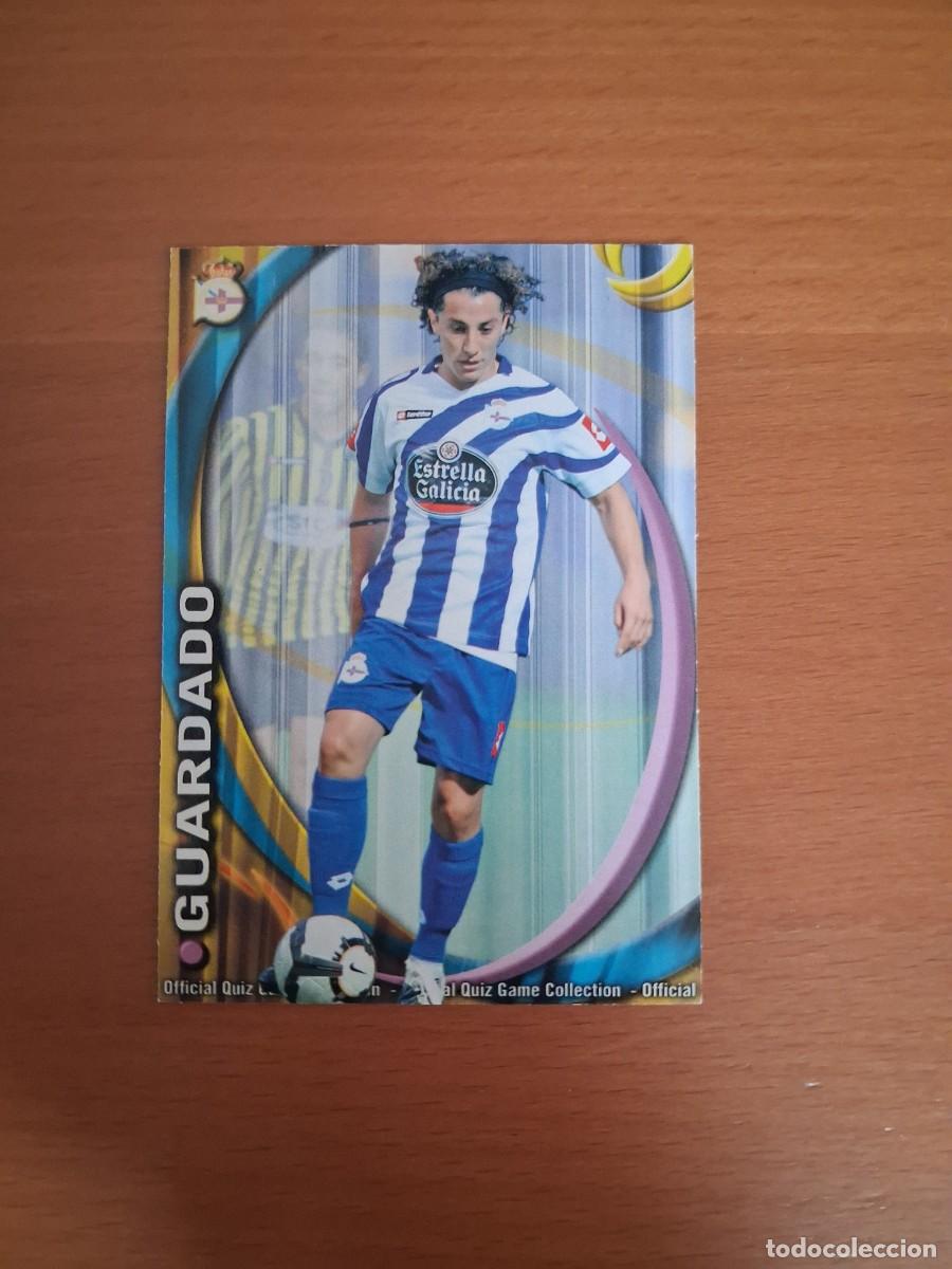 Football Stickers: Mundicromo Official Quiz Game Collection 2010 2011 RC Deportivo 255 Guardado