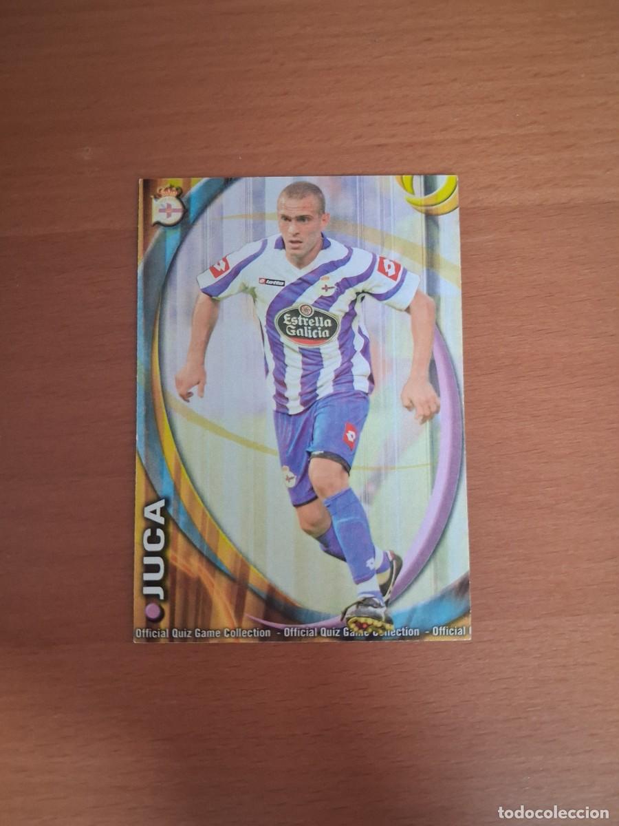 Football Stickers: Mundicromo Official Quiz Game Collection 2010 2011 RC Deportivo 258 Juca