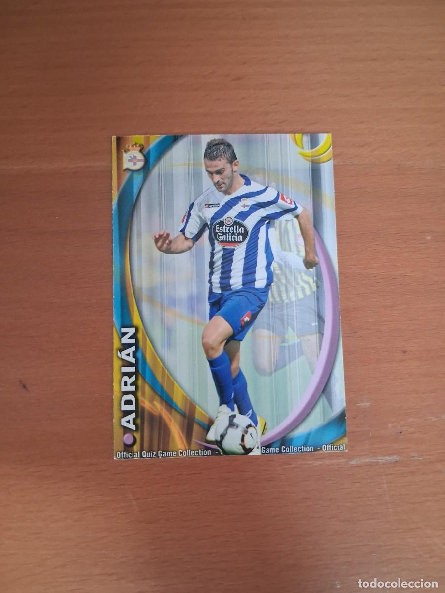Football Stickers: Mundicromo Official Quiz Game Collection 2010 2011 RC Deportivo 264 Adrian