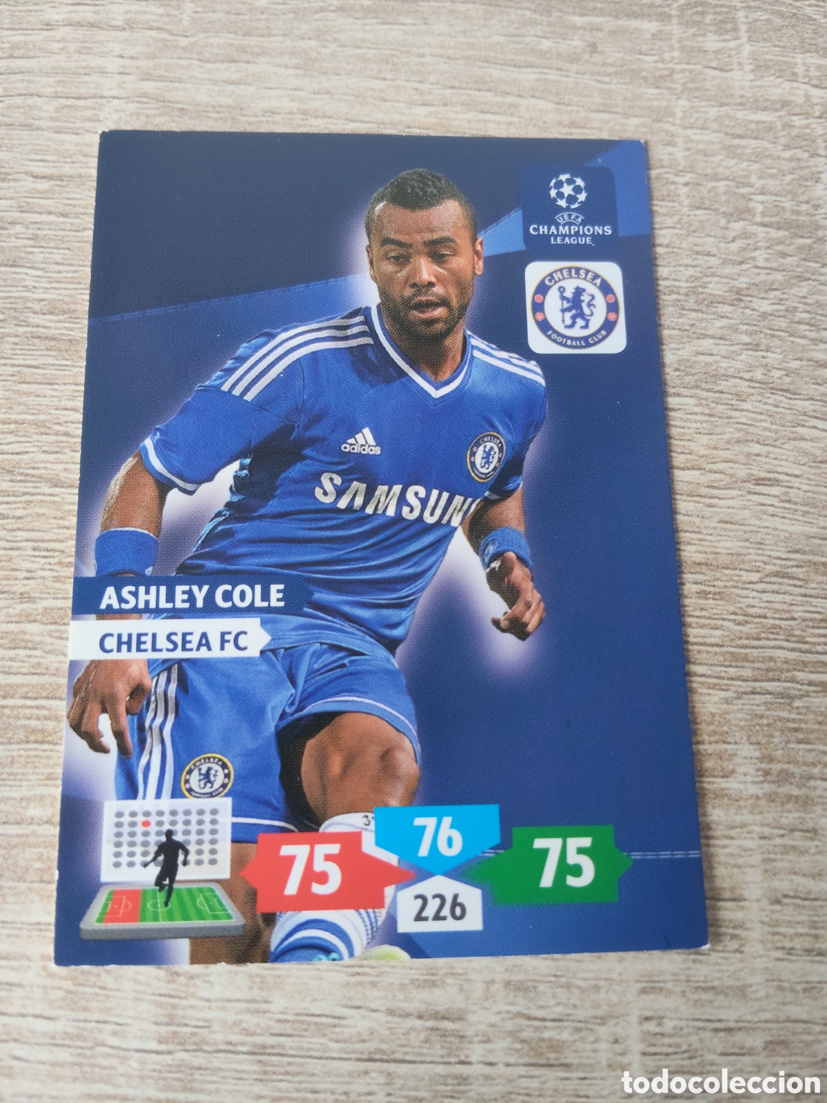 Cromos de f&uacute;tbol: Panini Adrenalyn champions league 2013 2014 13 14 Ashley Cole Chelsea