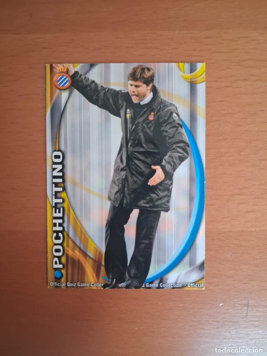 Cromos de f&uacute;tbol: Mundicromo Official Quiz Game Collection 2010 2011 RCD Espanyol 273 Pochettino