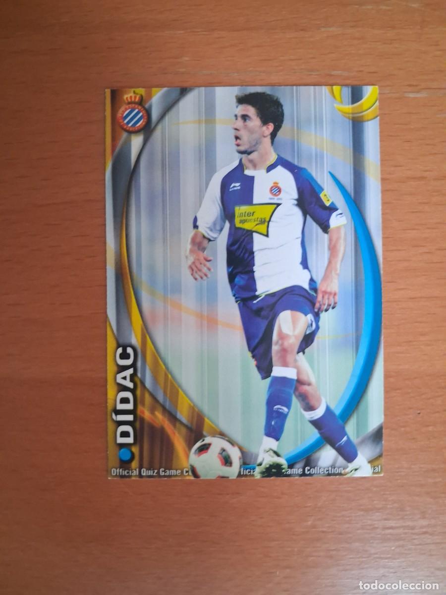 Cromos de f&uacute;tbol: Mundicromo Official Quiz Game Collection 2010 2011 RCD Espanyol 281 Didac