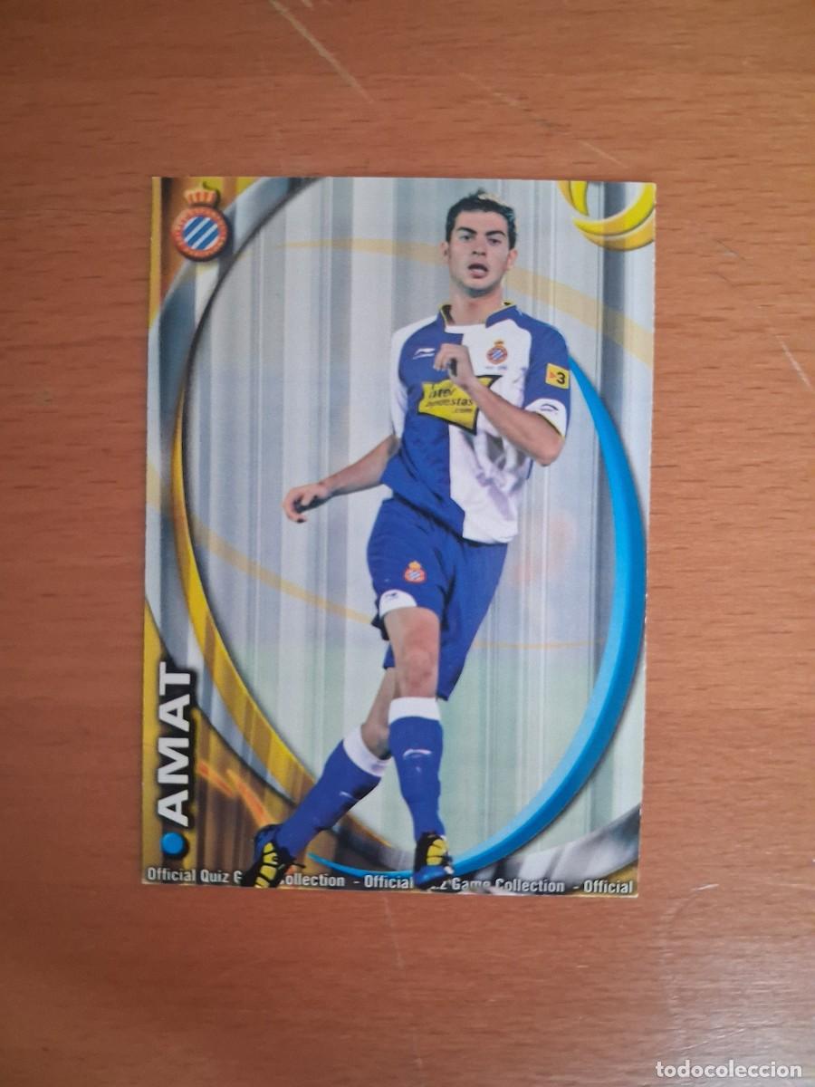Cromos de f&uacute;tbol: Mundicromo Official Quiz Game Collection 2010 2011 RCD Espanyol 282 Amat