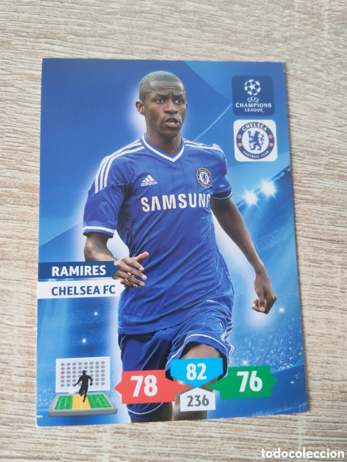 Cromos de Futebol: Panini Adrenalyn champions league 2013 2014 13 14 Ramires Chelsea