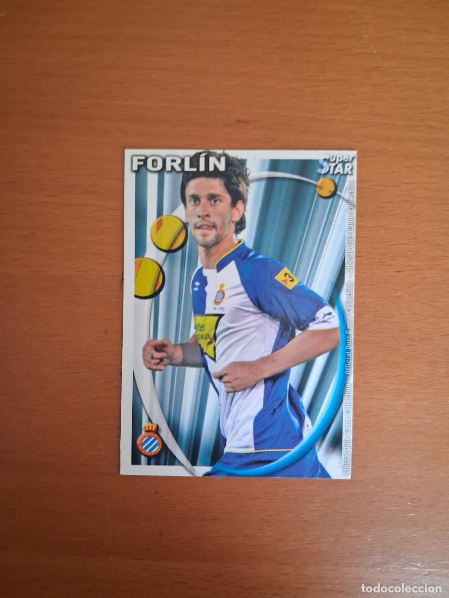 Cromos de Futebol: Mundicromo Official Quiz Game Collection 2010 2011 RCD Espanyol 294 Forlin Superstar