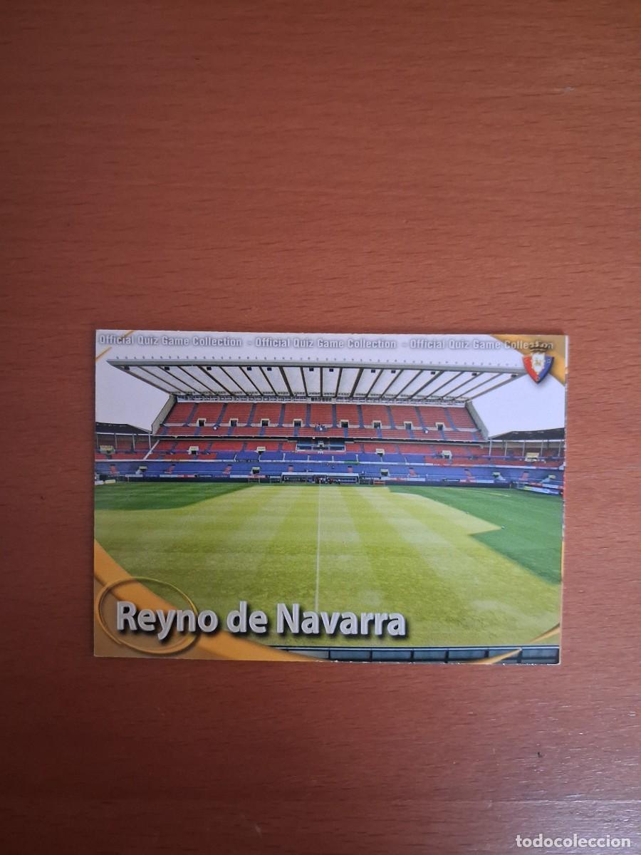 Cromos de Futebol: Mundicromo Official Quiz Game Collection 2010 2011 CA Osasuna 299 Reyno de Navarra Estadio