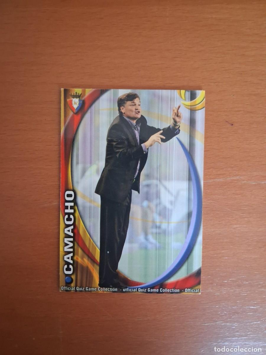 Cromos de Futebol: Mundicromo Official Quiz Game Collection 2010 2011 CA Osasuna 300 Camacho