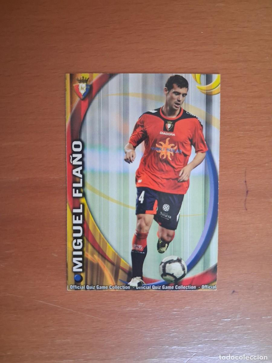 Cromos de Futebol: Mundicromo Official Quiz Game Collection 2010 2011 CA Osasuna 306 Miguel Fla&ntilde;o