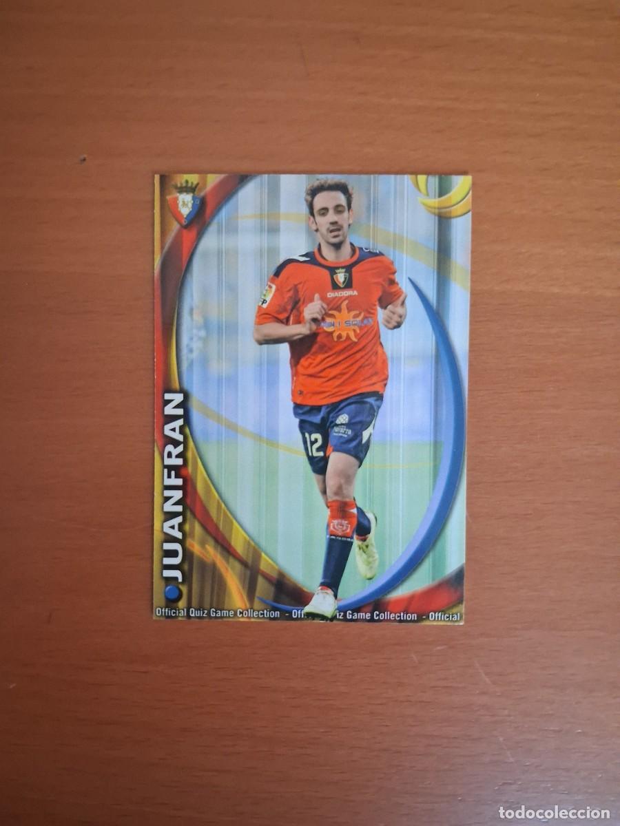 Cromos de Futebol: Mundicromo Official Quiz Game Collection 2010 2011 CA Osasuna 315 Juanfran