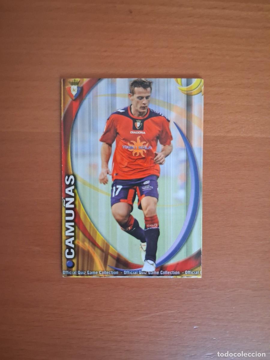 Cromos de Futebol: Mundicromo Official Quiz Game Collection 2010 2011 CA Osasuna 316 Camu&ntilde;as
