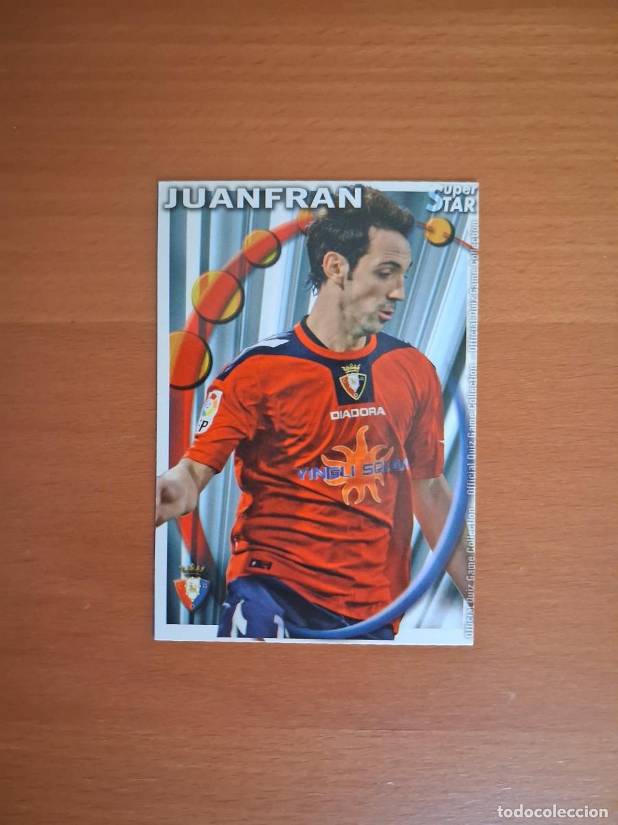 Cromos de Futebol: Mundicromo Official Quiz Game Collection 2010 2011 CA Osasuna 320 Juanfran Superstar