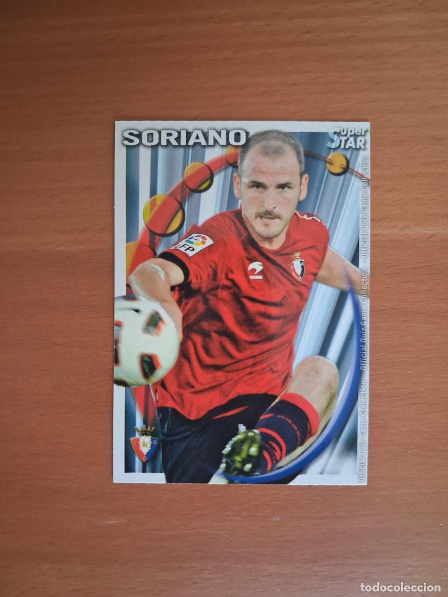Cromos de Futebol: Mundicromo Official Quiz Game Collection 2010 2011 CA Osasuna 323 Soriano Superstar