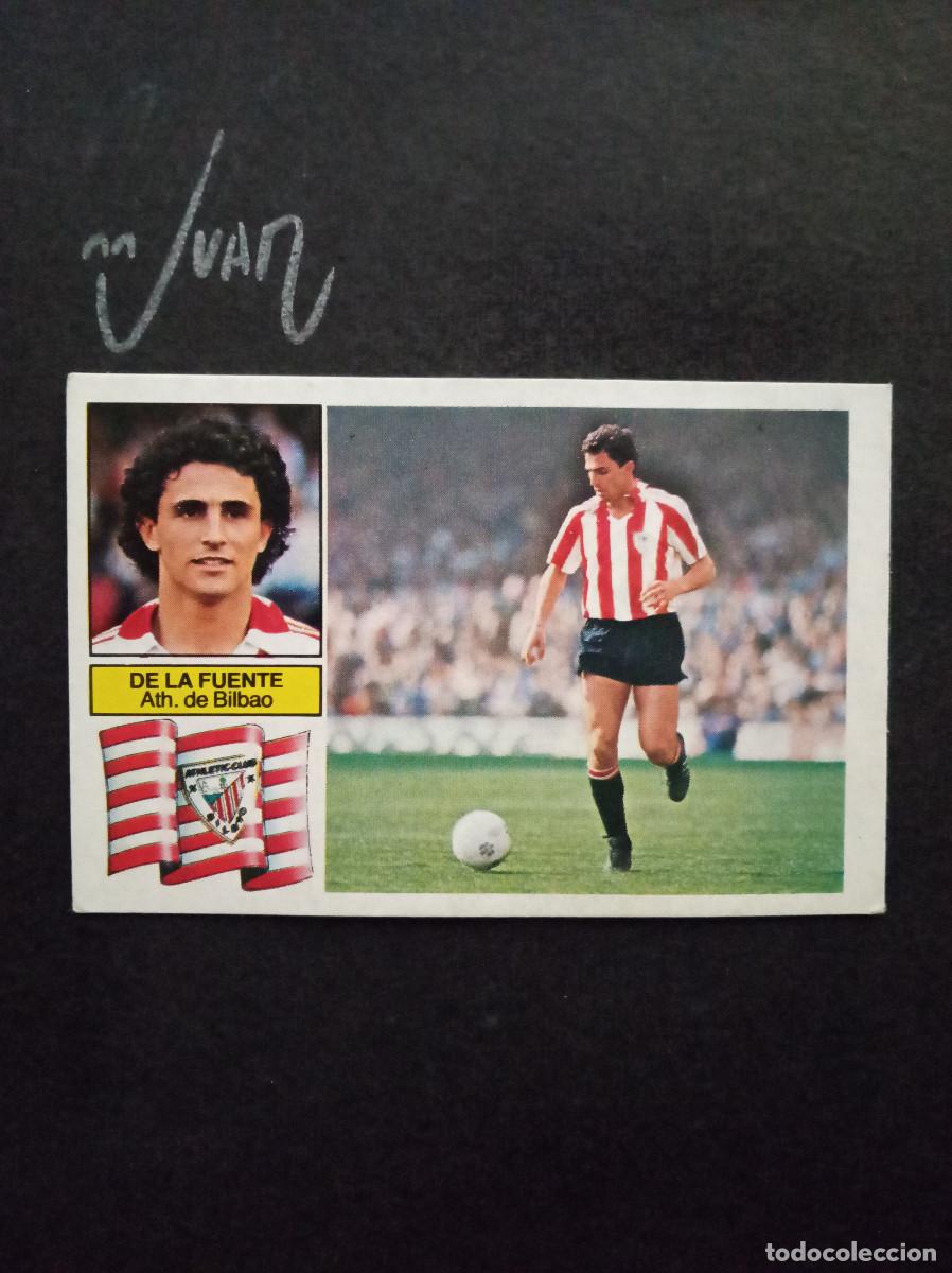 Football Stickers: DE LA FUENTE ATHLETIC CLUB BILBAO ESPA&Ntilde;A ⚽ EDICIONES ESTE &reg; 1982 1983 LIGA FUTBOL 82 83 SIN PEGAR
