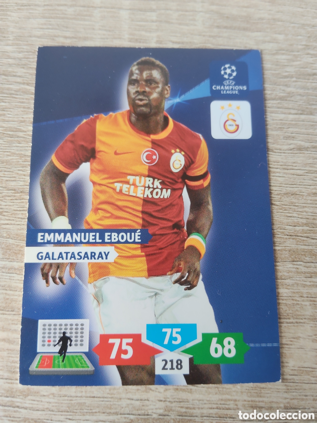 Figurine di Calcio: Panini Adrenalyn champions league 2013 2014 13 14 Emmanuel Eboue Galatasaray