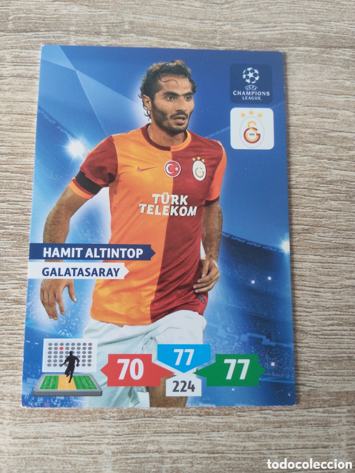 Figurine di Calcio: Panini Adrenalyn champions league 2013 2014 13 14 Hamit Altintop Galatasaray