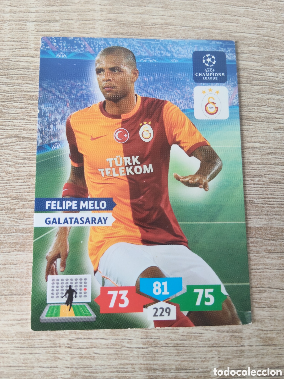 Figurine di Calcio: Panini Adrenalyn champions league 2013 2014 13 14 Felipe Melo Galatasaray