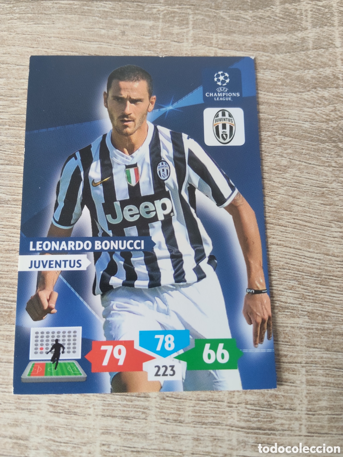 Figurine di Calcio: Panini Adrenalyn champions league 2013 2014 13 14 Leonardo Bonucci Juventus