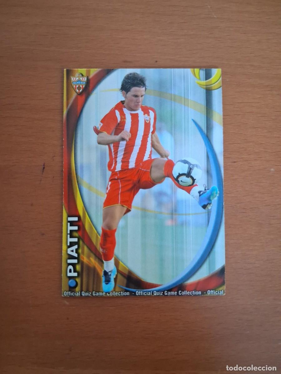 Figurine di Calcio: Mundicromo Official Quiz Game Collection 2010 2011 UD Almeria 344 Piatti