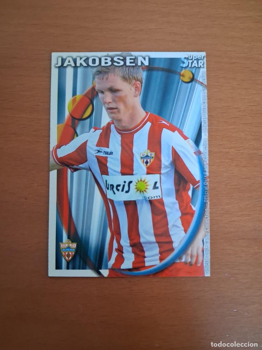 Figurine di Calcio: Mundicromo Official Quiz Game Collection 2010 2011 UD Almeria 347 Jakobsen Superstar