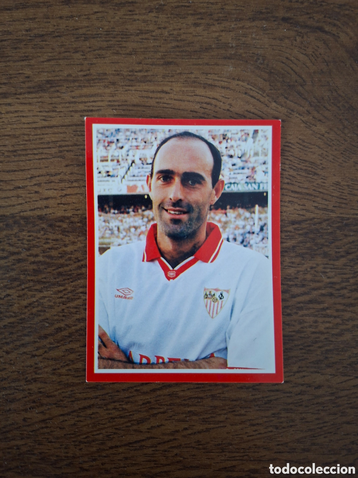 Cartes &agrave; collectionner de Football: RAFA PAZ N&deg; 155 SEVILLA MILANO SPORT COLECCI&Oacute;N OFICIAL CROMOS 1995 NUEVO NUNCA PEGADO SEVILLA F.C