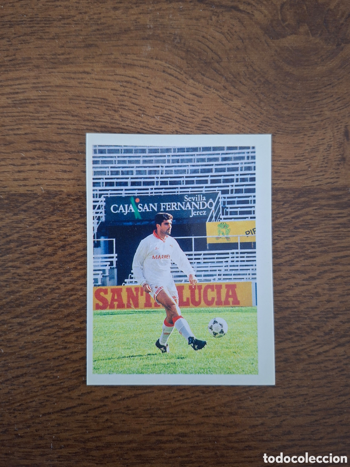 Cartes &agrave; collectionner de Football: JUANITO N&deg; 191 SEVILLA MILANO SPORT COLECCI&Oacute;N OFICIAL CROMOS 1995 NUEVO NUNCA PEGADO