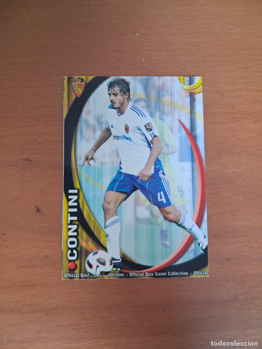 Cartes &agrave; collectionner de Football: Mundicromo Official Quiz Game Collection 2010 2011 Real Zaragoza 359 Contini